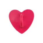 Zelfklevende Hart voor telefoon hanger - Warm Poeder Roze