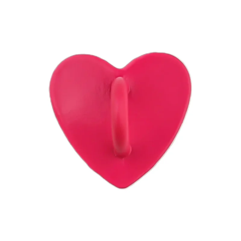 Zelfklevende Hart voor telefoon hanger - Warm Poeder Roze