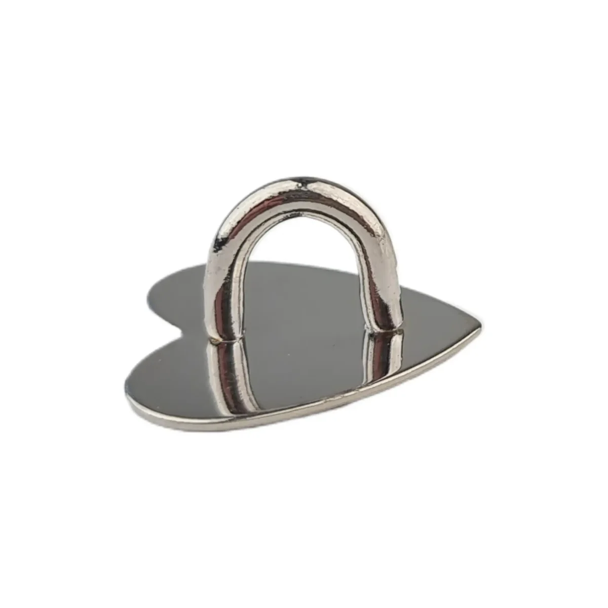 Zelfklevende hartjes voor telefoon hanger - Zilver - Afbeelding 3