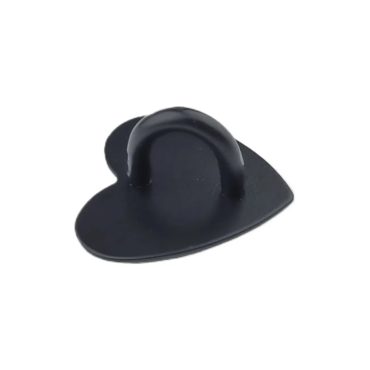 Zelfklevende hartjes voor telefoon hanger - Zwart - Afbeelding 2