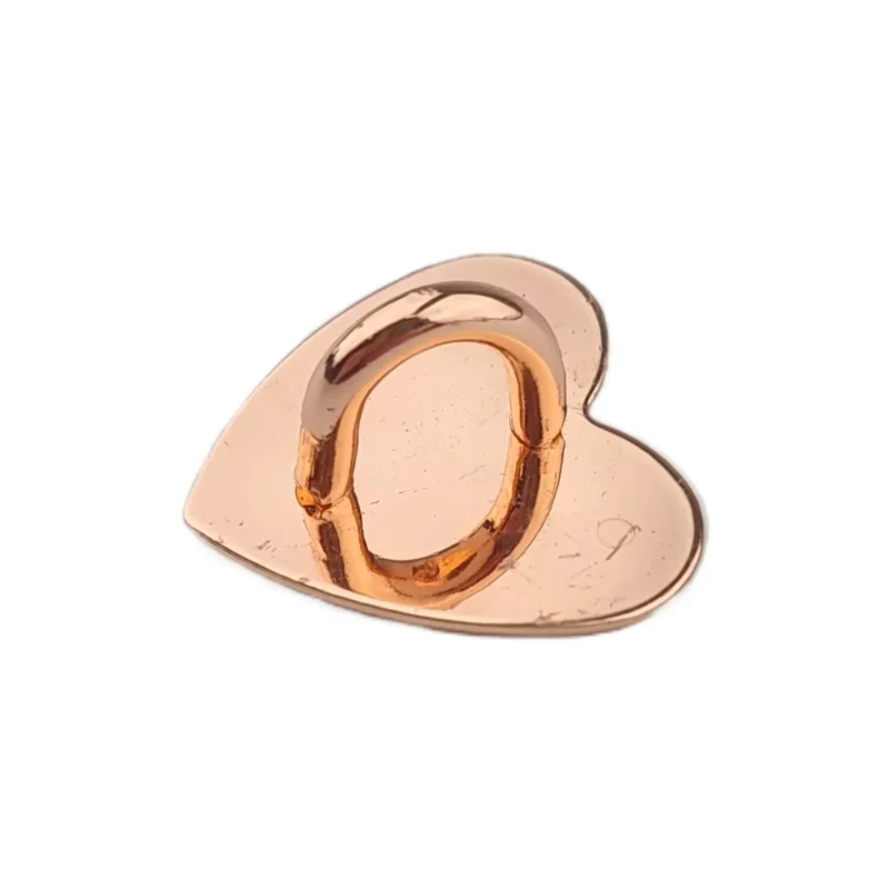 Zelfklevende hartjes voor telefoon hanger - Koper