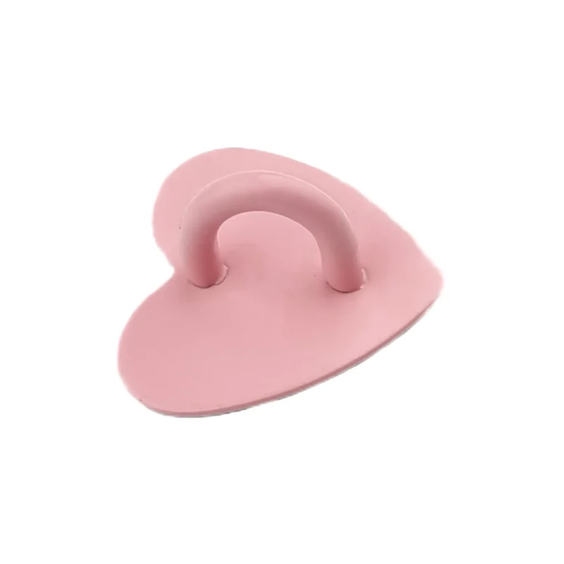 Zelfklevende hartjes voor telefoon hanger - Perzik Roze