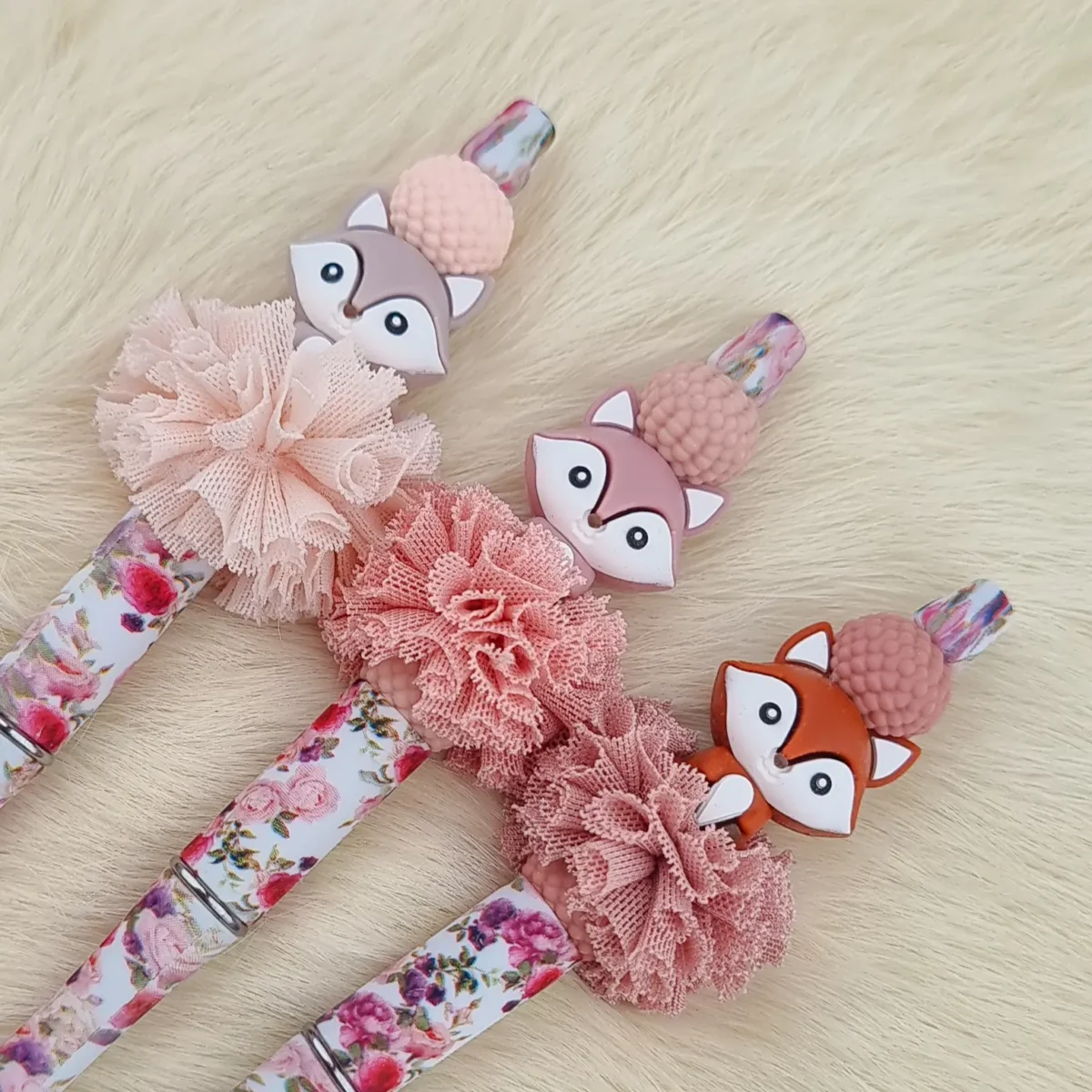 DIY Kralenpennen - Set Summer Bouquet - Reynaart de vos – Bild 2