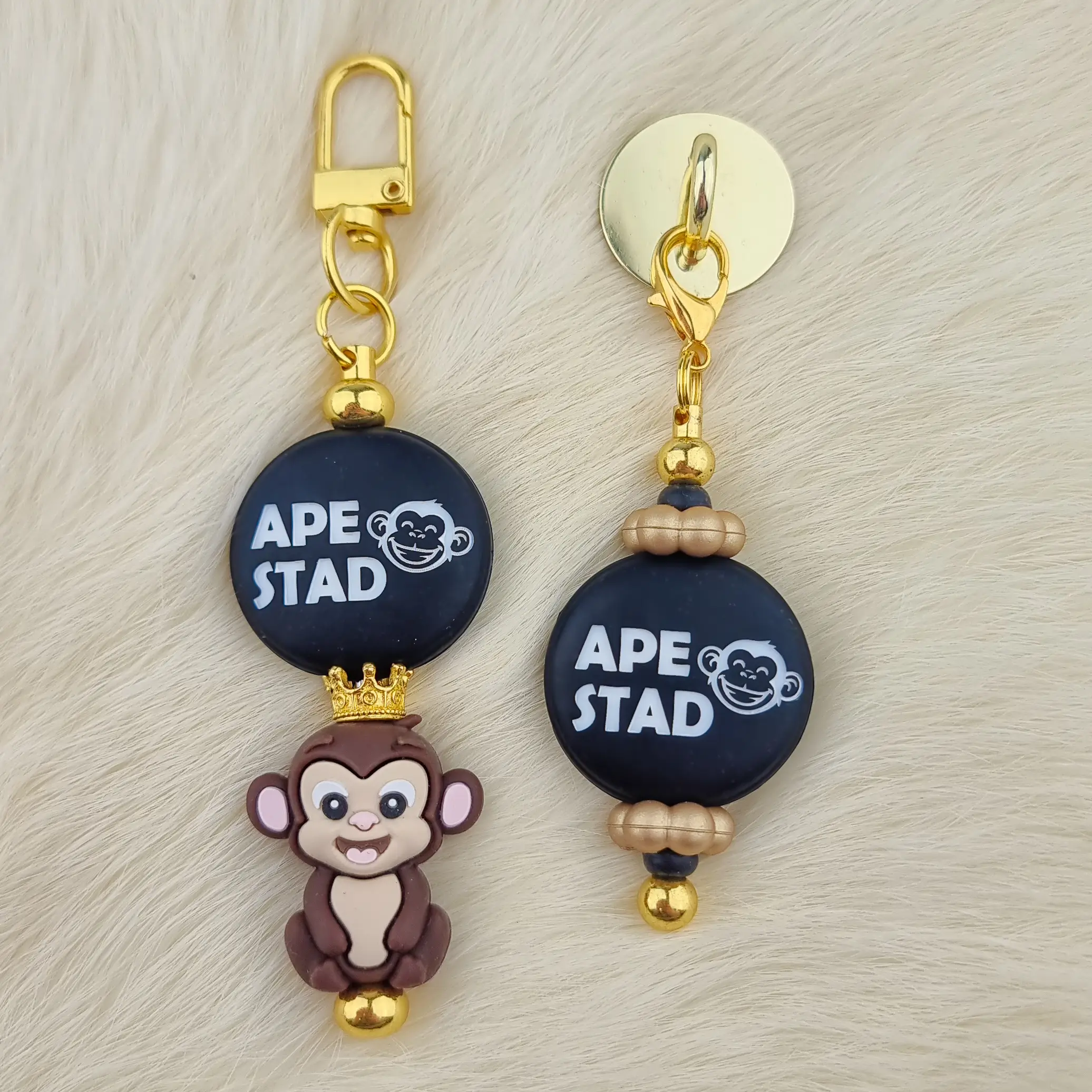 Naamloos-1921 DIY Set Carnaval Hanger - Apestad - Zwart - Afbeelding 1