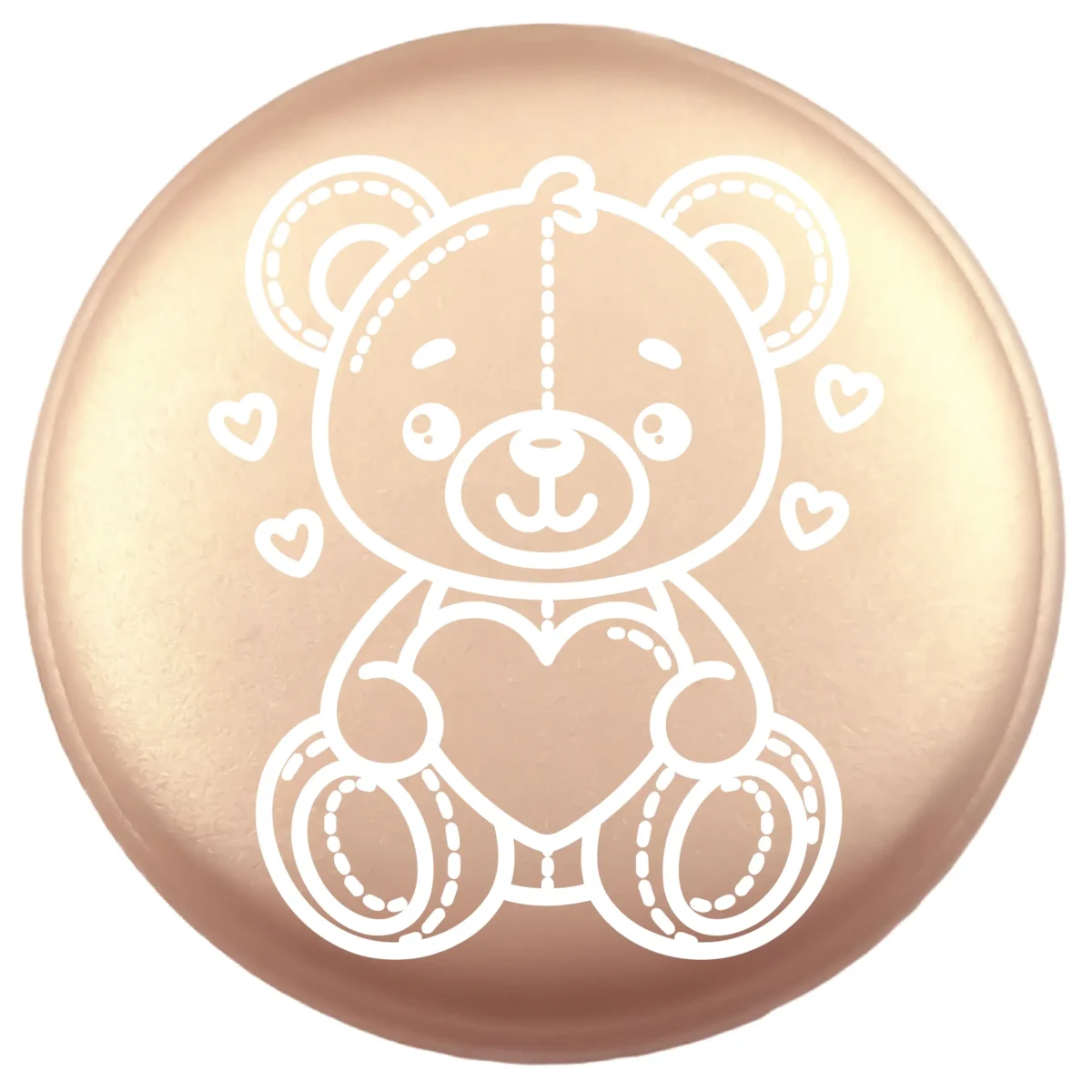 Siliconen Kraal - Wensmuntje - Gegraveerd - Teddybeer - Afbeelding 8