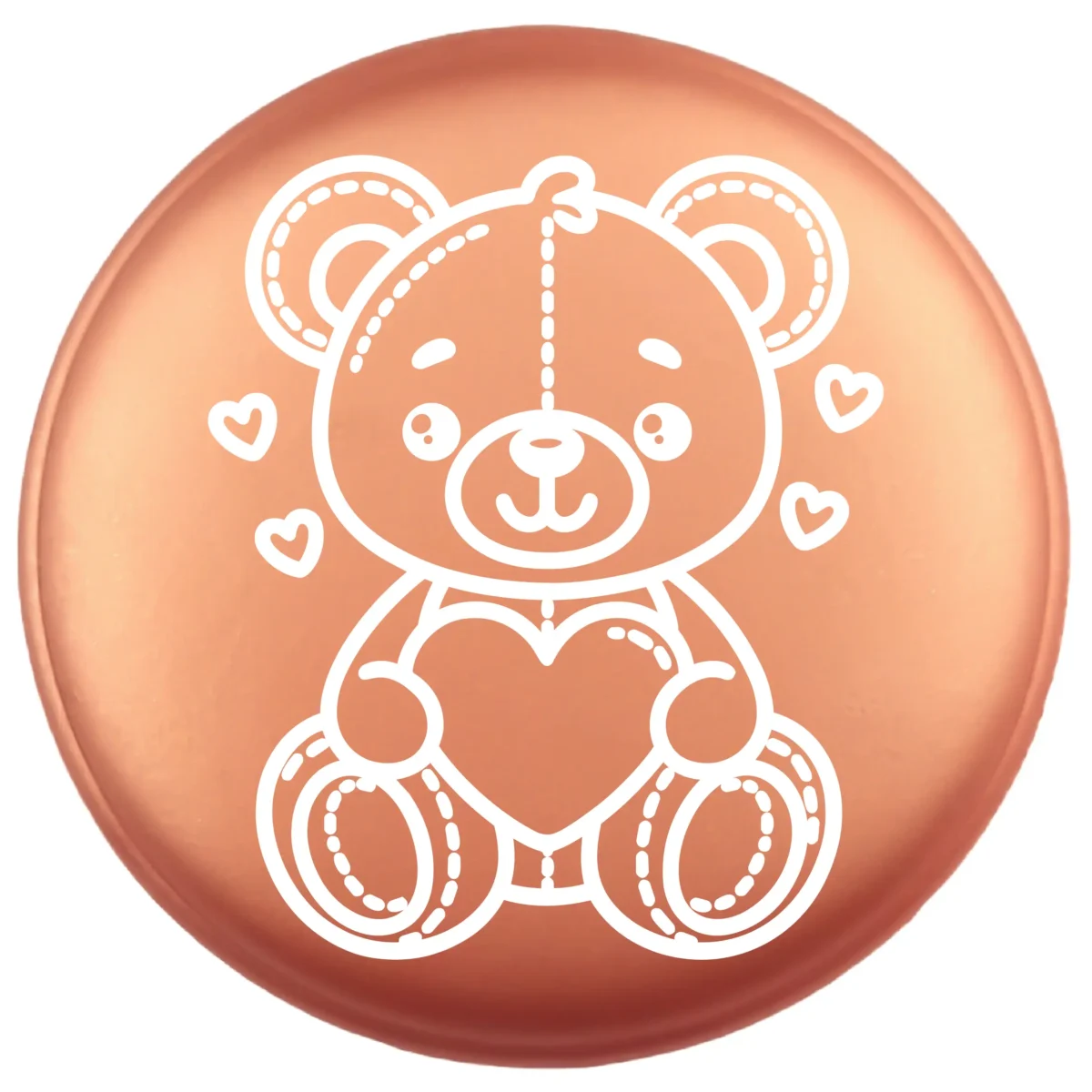 Siliconen Kraal - Wensmuntje - Gegraveerd - Teddybeer - Afbeelding 7