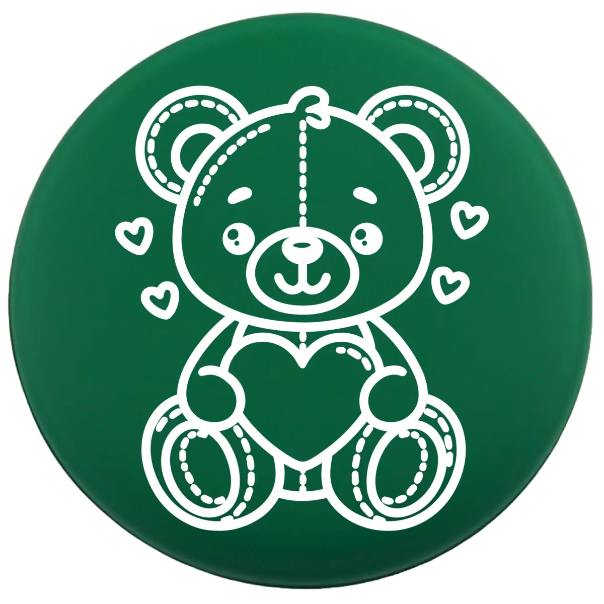 Siliconen Kraal - Wensmuntje - Gegraveerd - Teddybeer - Afbeelding 5