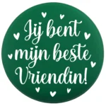 Siliconen Kraal - Wensmuntje - Gegraveerd - Beste Vriendin - Afbeelding 5