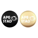 Siliconen Kraal - Wensmuntje - Gegraveerd - Apestad