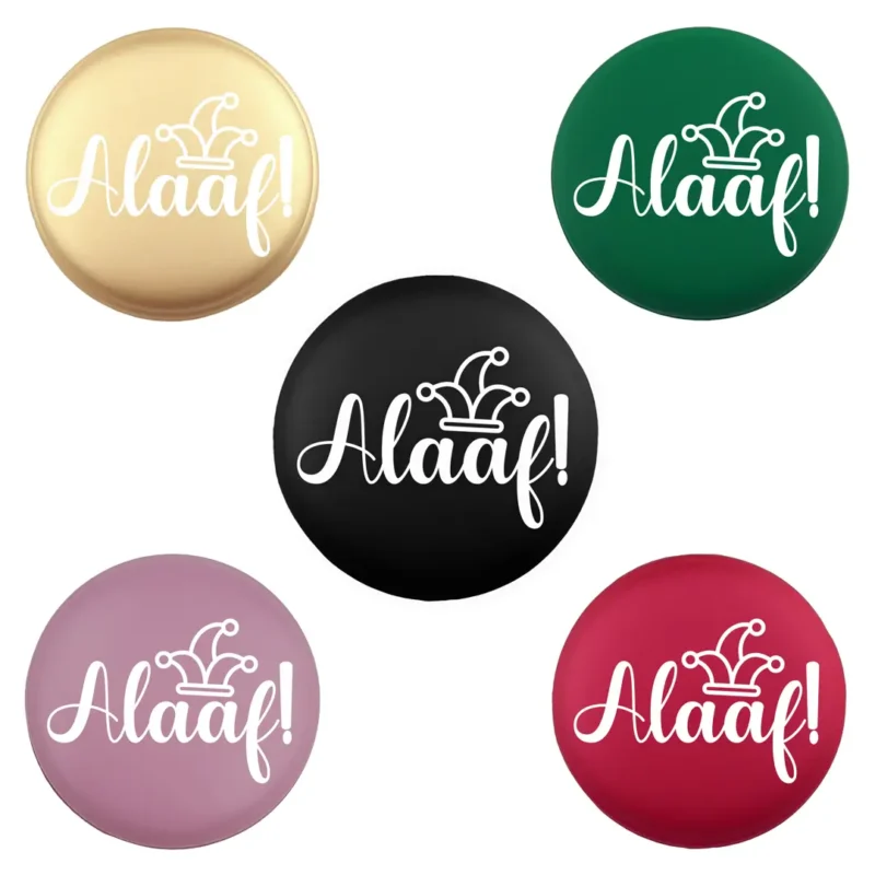 Siliconen Kraal - Wensmuntje - Gegraveerd - Alaaf