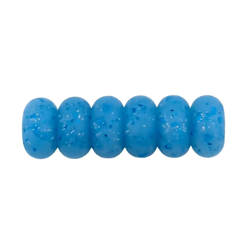 perles en silicone - 14 mm - perle perle abacus - Bleu ciel