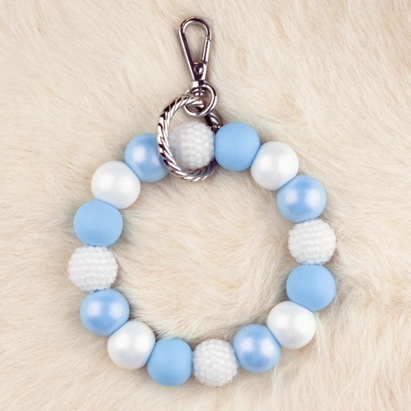 bracelet Blanc nacr&eacute;