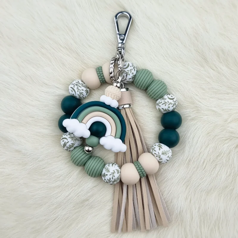 DIY porte-cl&eacute;s Rainbow - Amazonia
