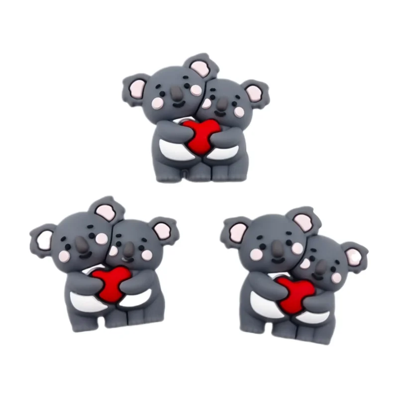 Silicone - 3D Besties - Koala - Anthracite