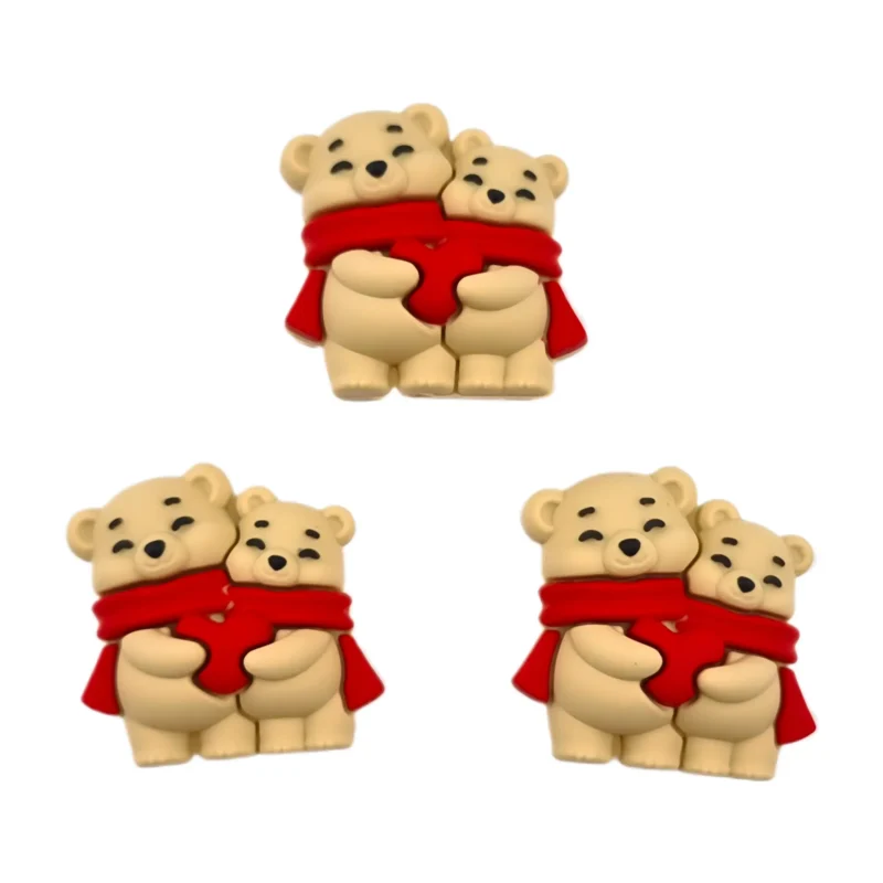 Silicone - 3D Besties Ours - Sable