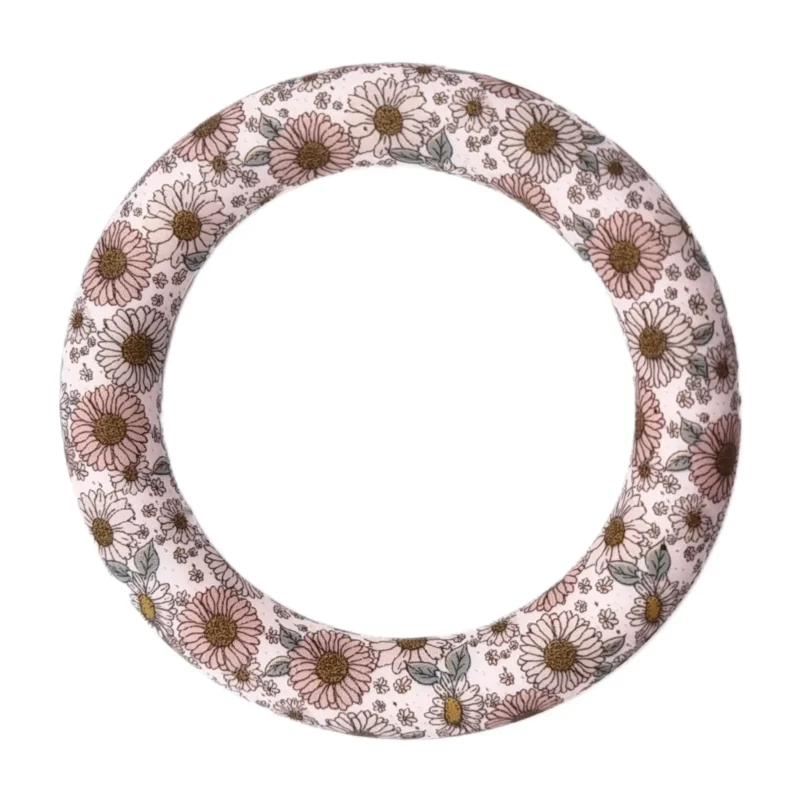 anneau en silicone - enti&egrave;rement &agrave; perles - 6,5 cm - boh&egrave;me