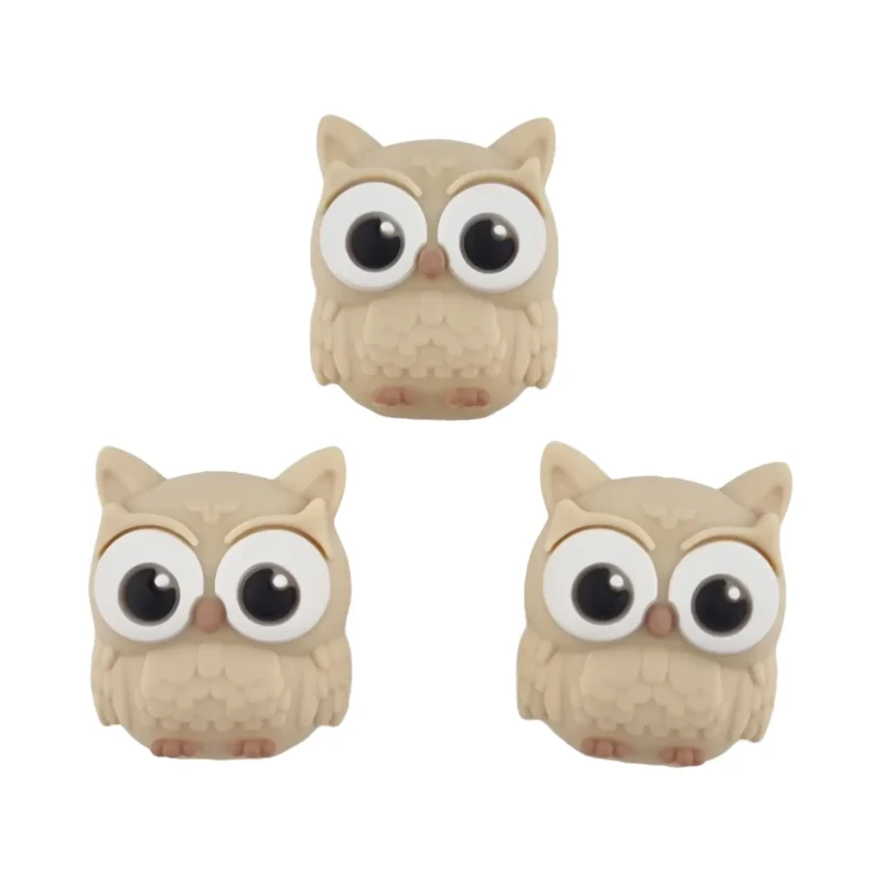 Perle en silicone - 3D Nocti de Uil - Old Lace - Jootjes Exclusif