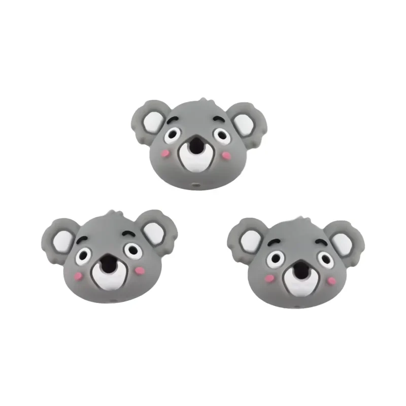 silicone bead - 3D - Koala Head