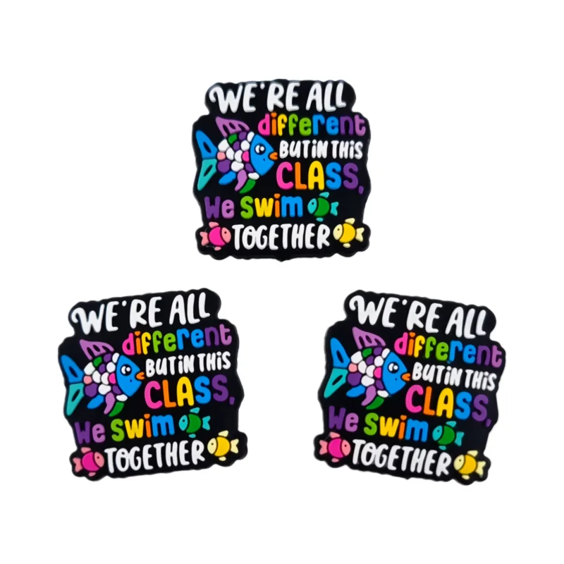 Silicone bead - We're All Different