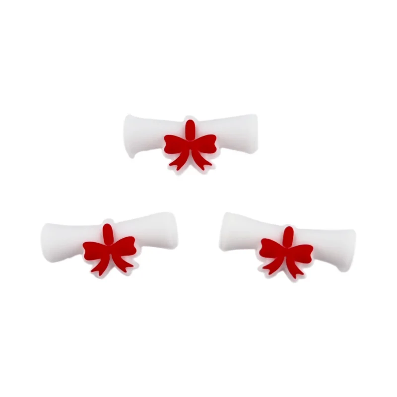 perle en silicone - 3D - Boucle d'oreille