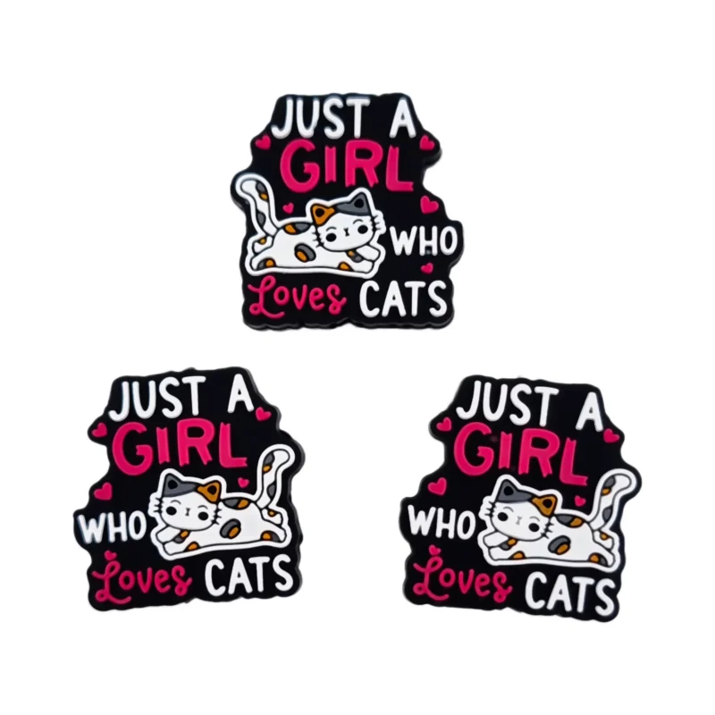 Perle en silicone - Just A Girl Who Loves Cats