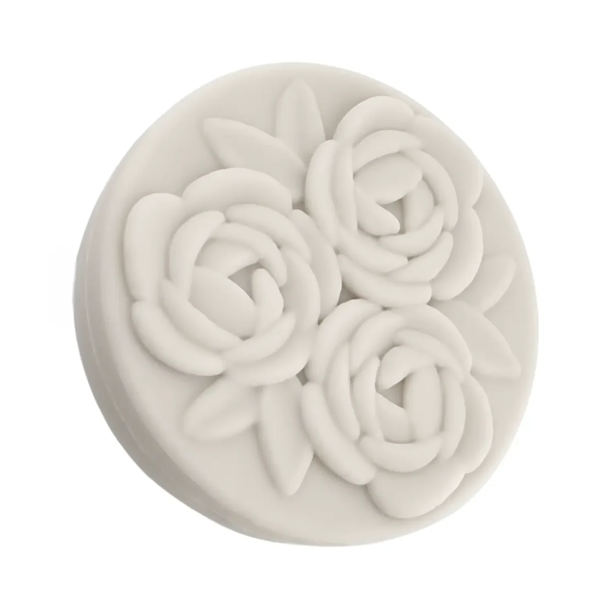 Perle en silicone - La Vie En Rose - 25 mm - Lila Lente - Afbeelding 3