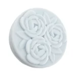Silicone bead - La Vie En Rose - 25 mm - Winter Mist - Afbeelding 4