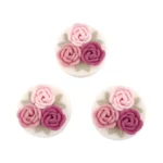 Perle en silicone - La Vie En Rose - 25 mm - Zomer Boeket