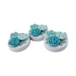 Silicone bead - La Vie En Rose - 25 mm - Winter Mist - Afbeelding 3