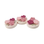 Perle en silicone - La Vie En Rose - 25 mm - Zomer Boeket - Afbeelding 3