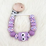 Combo Set - Speenkoord / Bijtring - Oehoe Daisy Mae - Afbeelding 3