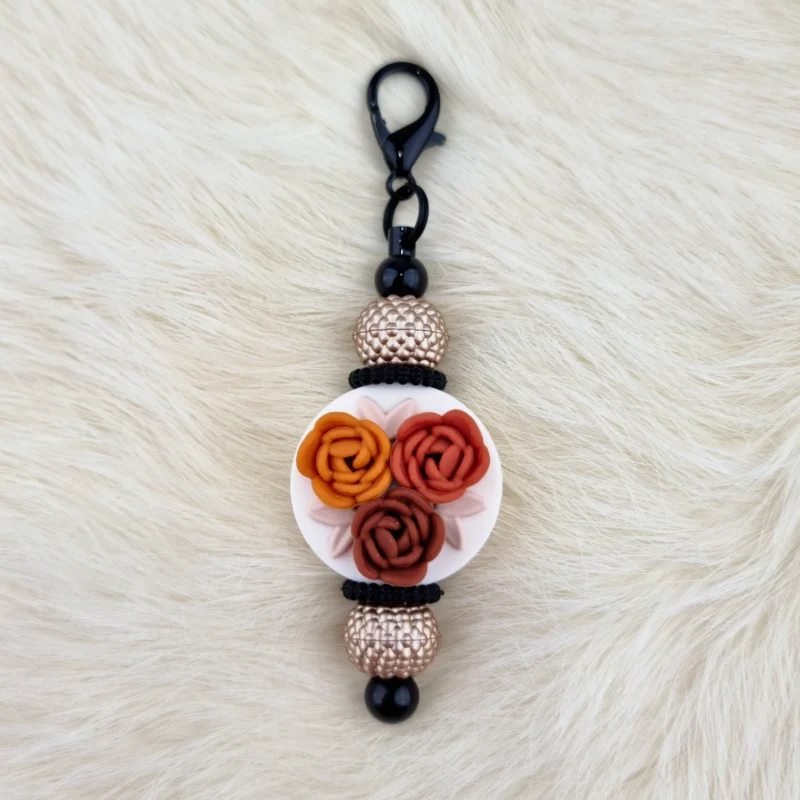 DIY Karabijn Tas / Porte-cl&eacute;s - Automne Zon - La vie en Rose