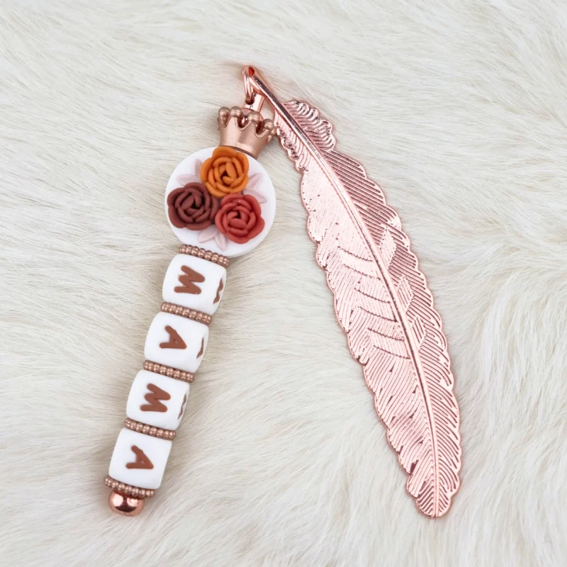 DIY bookmark - Copper Autumn mom