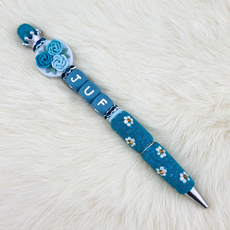 DIY perles stylo &agrave; perles - Brume d'Hiver Caillou