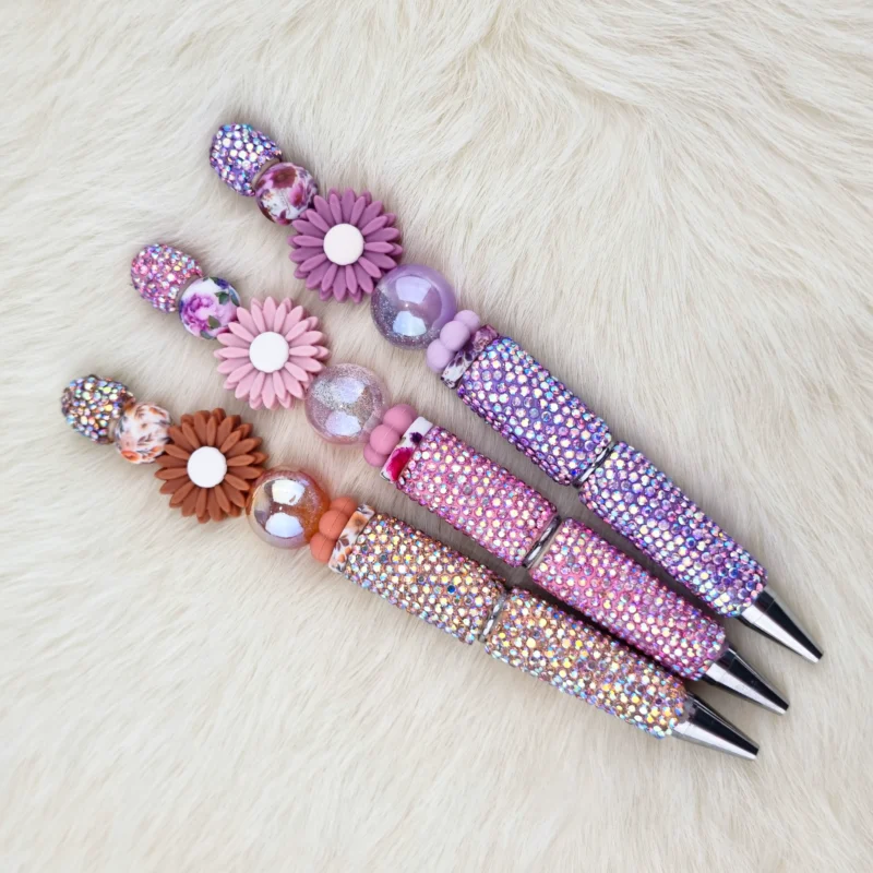 BRICOLAGE perles stylos &agrave; perles set - nacr&eacute; Daisy