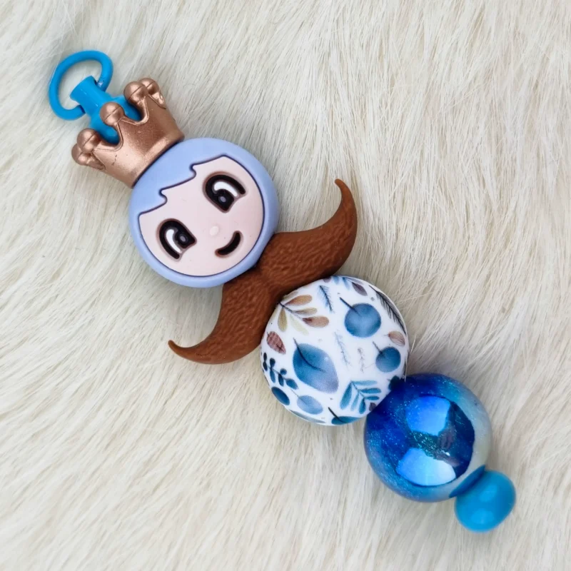 DIY porte-cl&eacute;s - Royale Moustache
