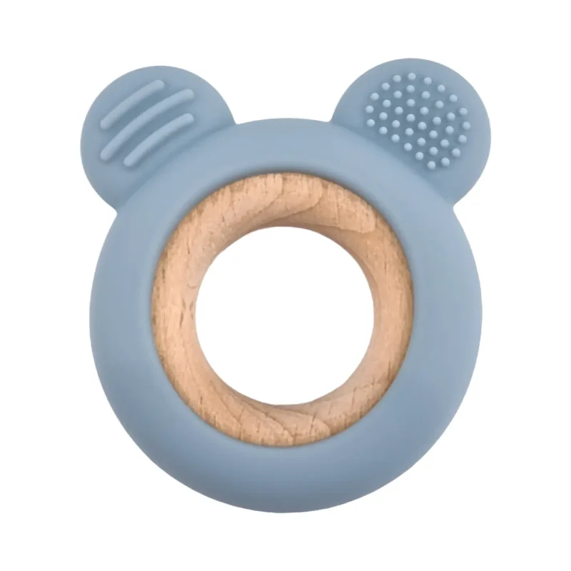 figure de dentition - Silicone and Wood - Bear - Aqua