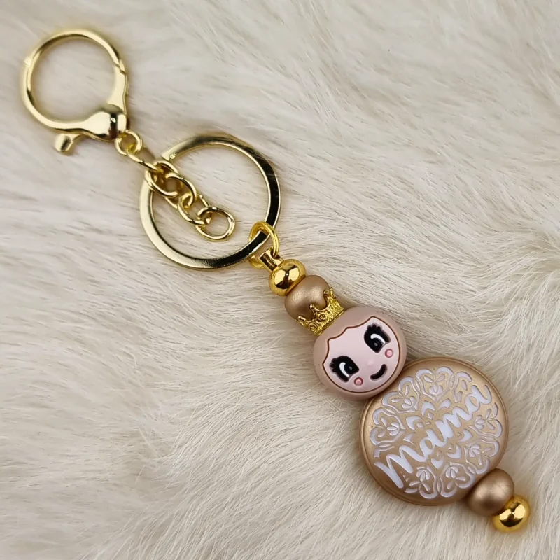 DIY Bijou de sac / Porte-cl&eacute;s set Queen Maman