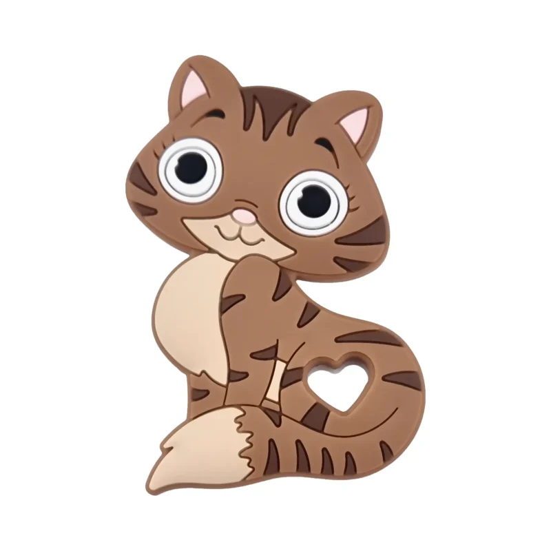 Chat ray&eacute; - Chocolat au lait