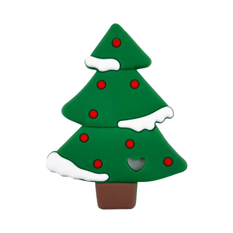 Silicone figure de dentition - sapin de No&euml;l
