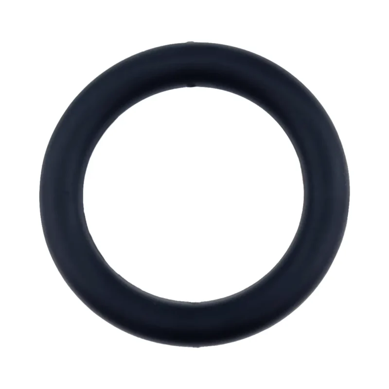 anneau en silicone - enti&egrave;rement &agrave; perles - 7 cm - Noir