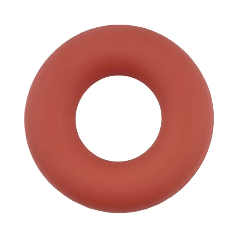 anneau en silicone/Donut - 43 mm - Rouge brique