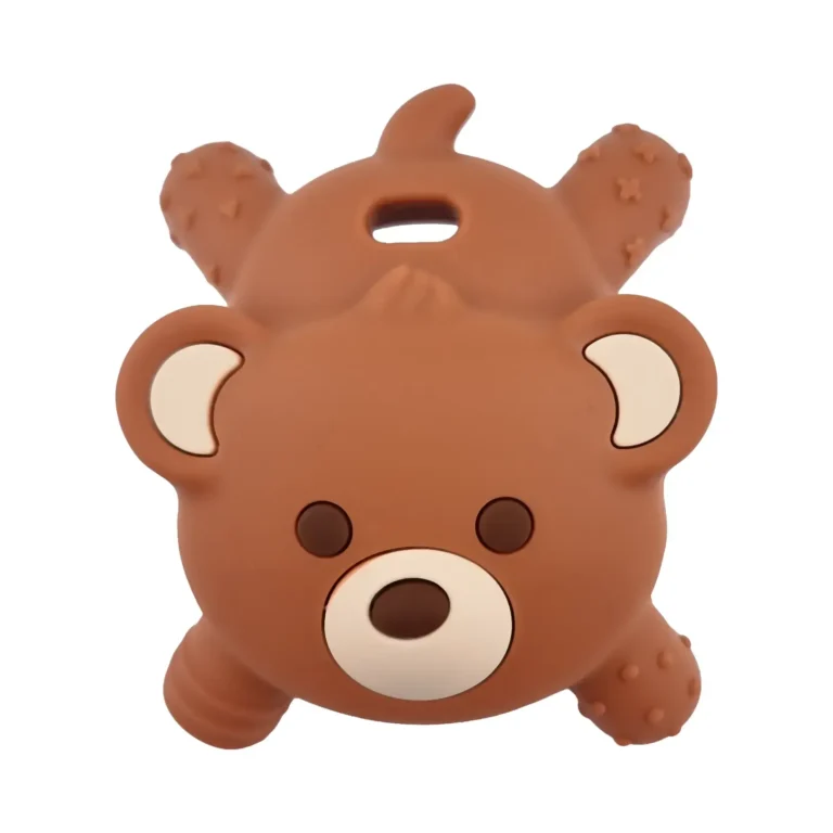 3D - Silicone figure de dentition - Ours - Brun ambre