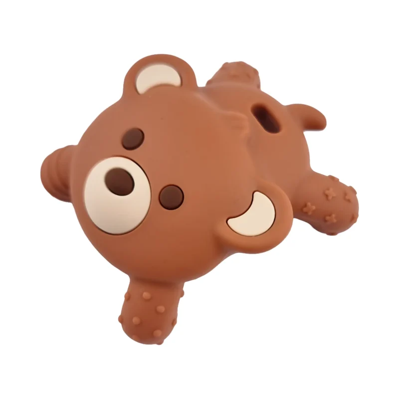 3D - Silicone figure de dentition - Ours - Brun ambre