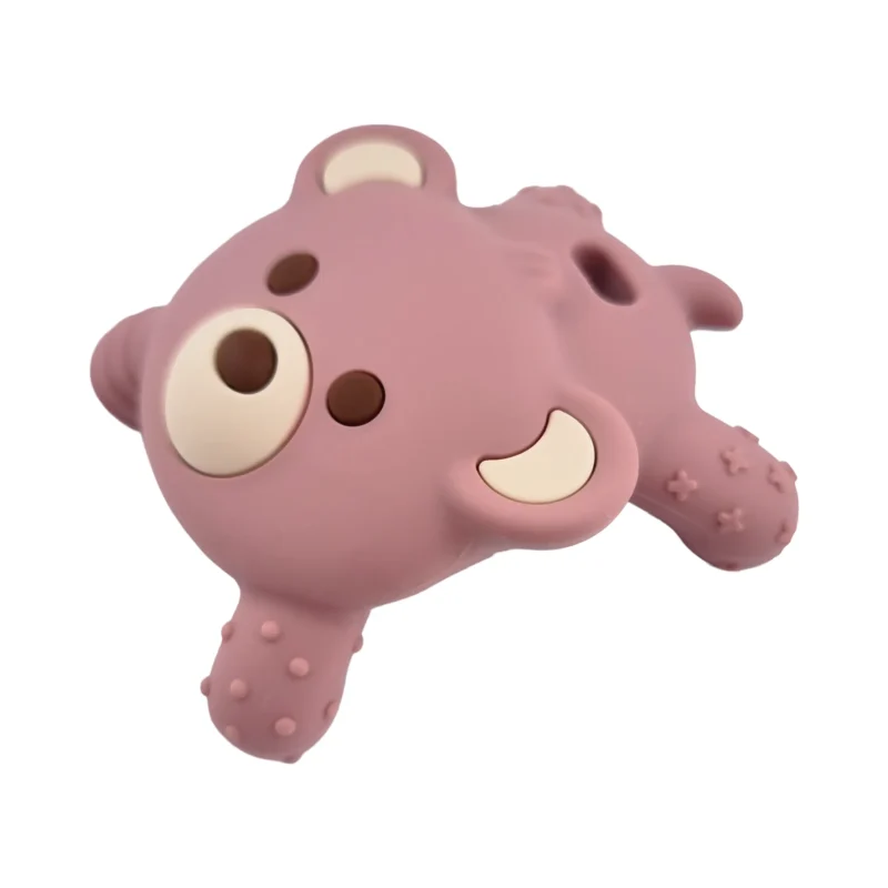 3D - Silicone figure de dentition - Ours - Rose