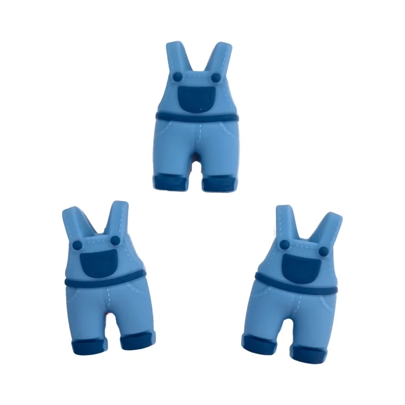 Salopette 3D Bleu poudr&eacute; Pantalon