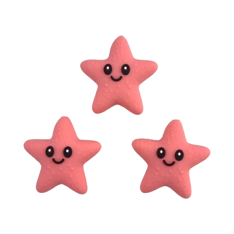3d Zeester Roze Poeder Warm Ster