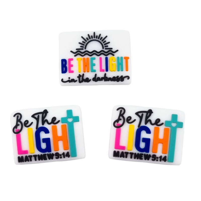 Perle en silicone - Be The Light in the Darkness