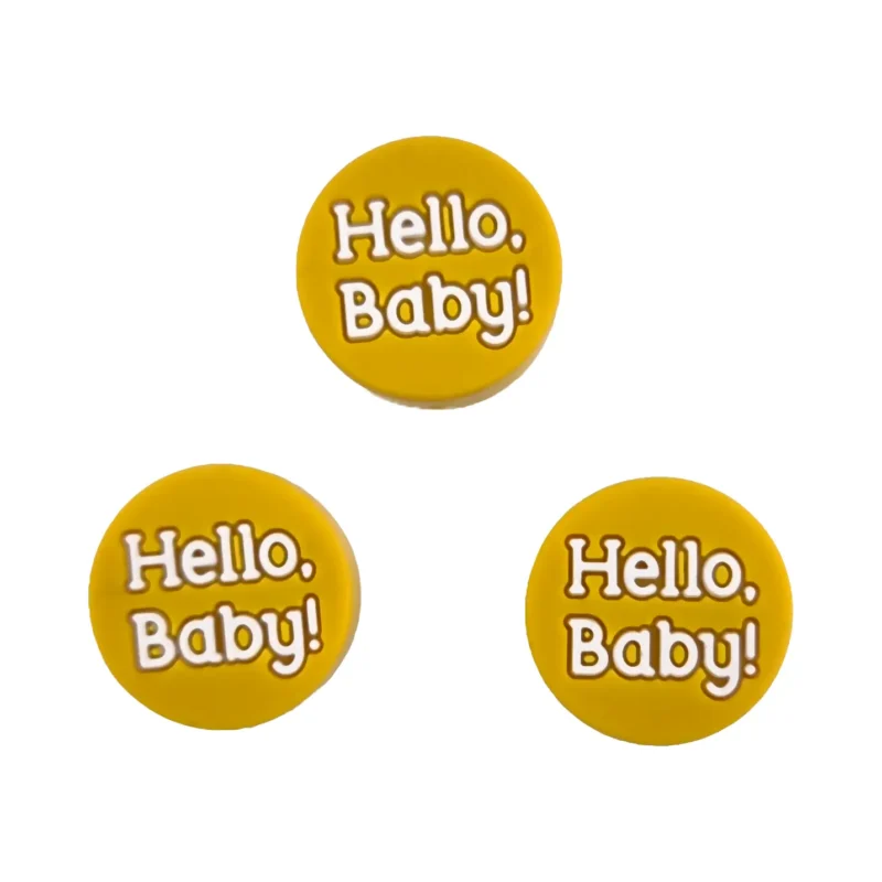Hello Baby Ochre Yellow