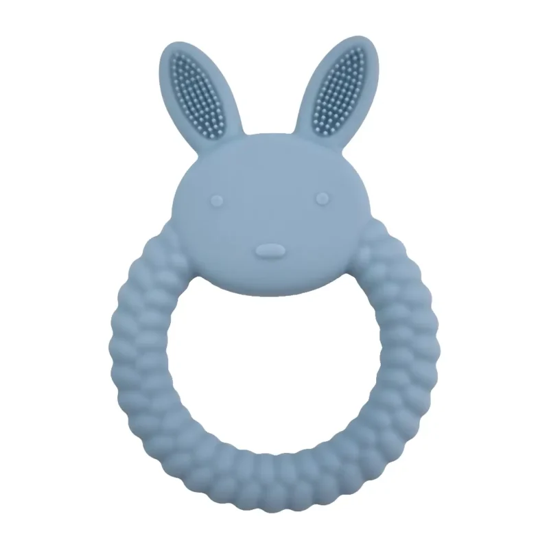 lapin met twist licht P&eacute;trole gris&eacute;